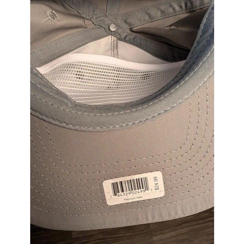 NWT Dover Bluff Hat Co. Gray Rope Trucker Snapback Hat - Picture 4 of 7